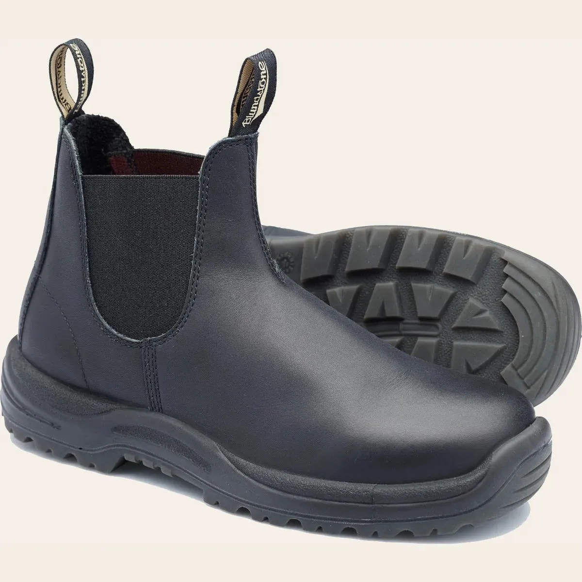 179 Blundstone WORK SERIES CHELSEA BOOTS - BLACK