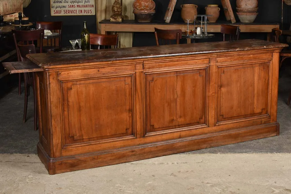 19TH CENTURY FRENCH SHOP COUNTER 87¾"