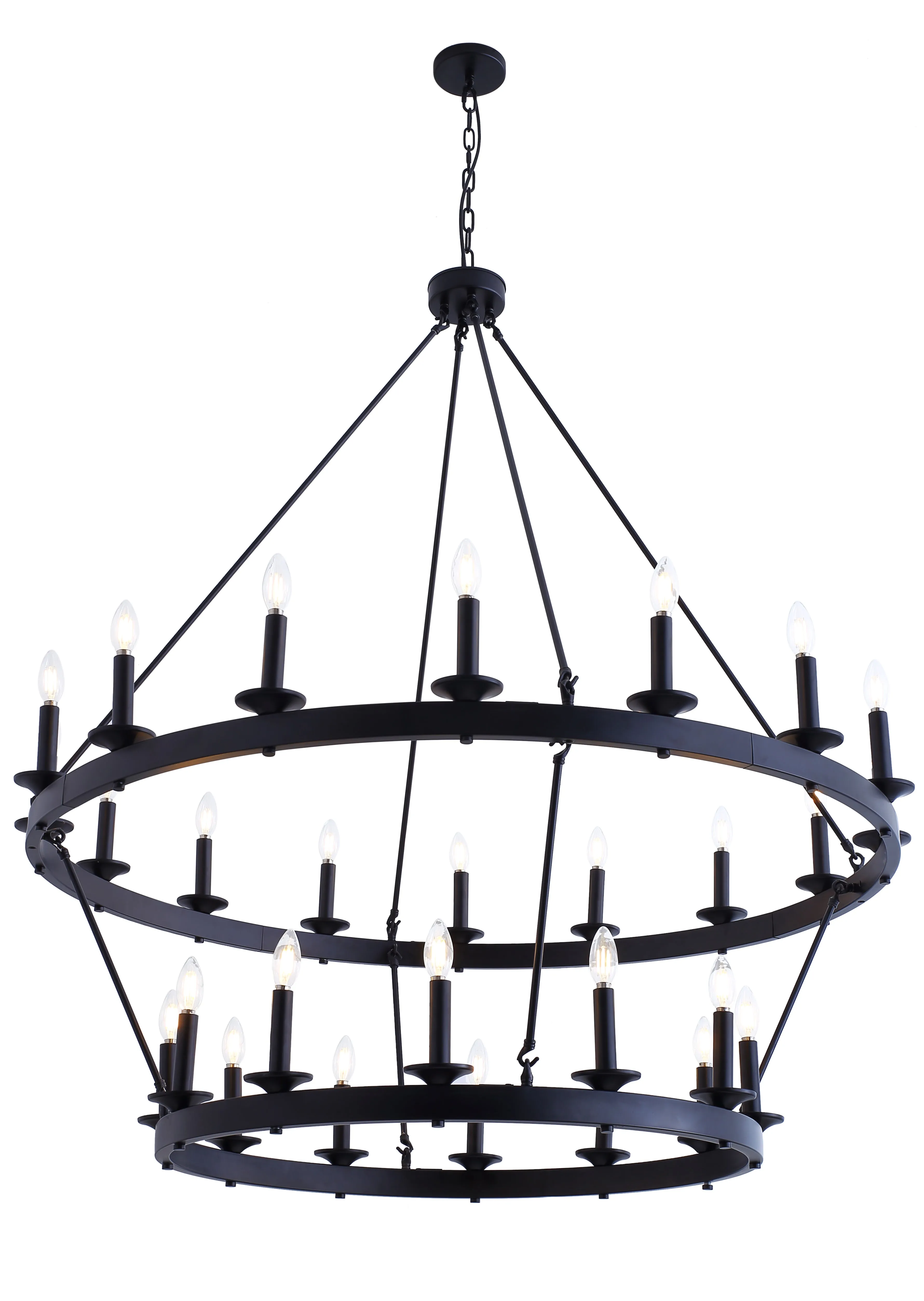 28-Lights Multi Layer Design Chandelier