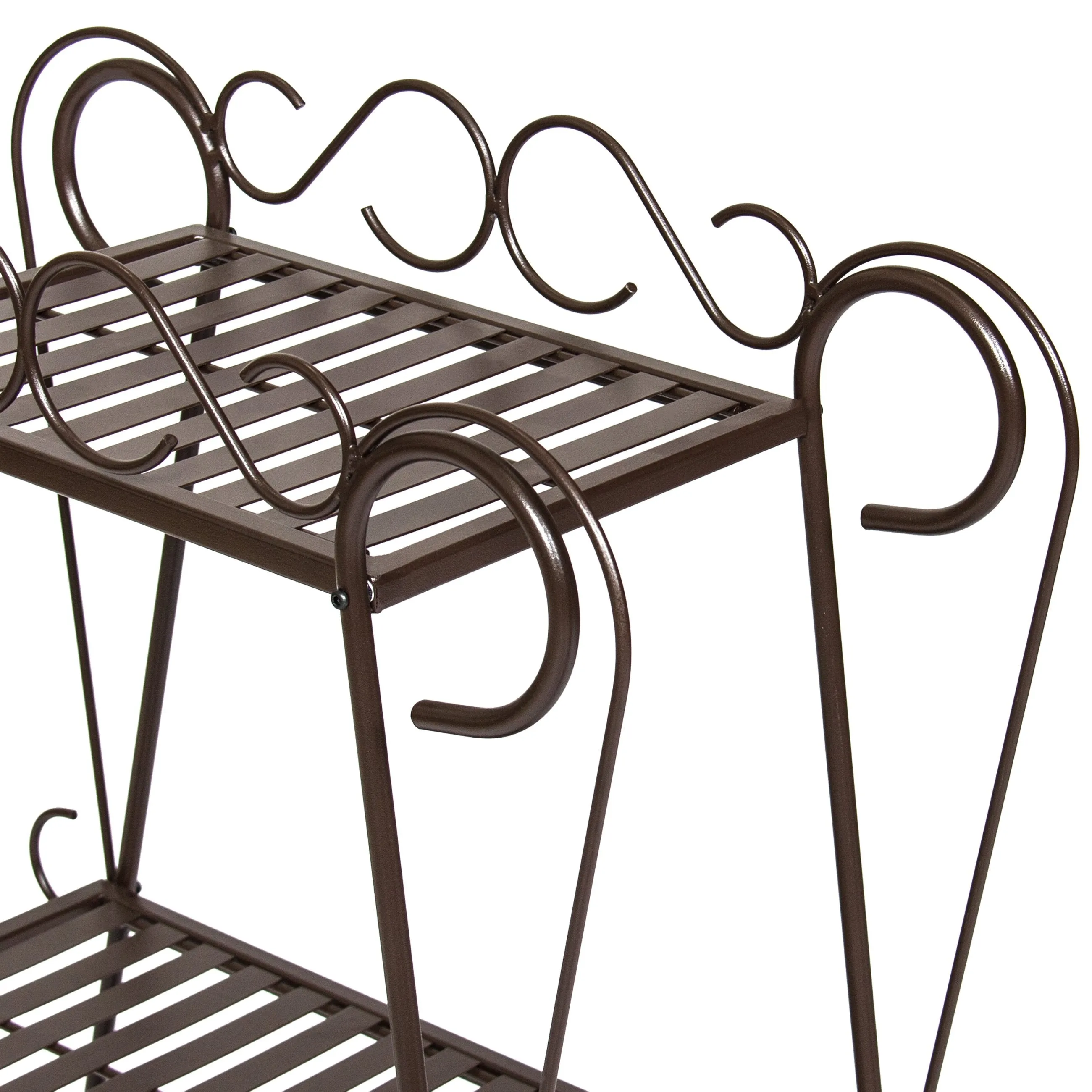 3-Shelf Plant Stand - Bronze