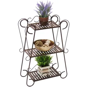 3-Shelf Plant Stand - Bronze