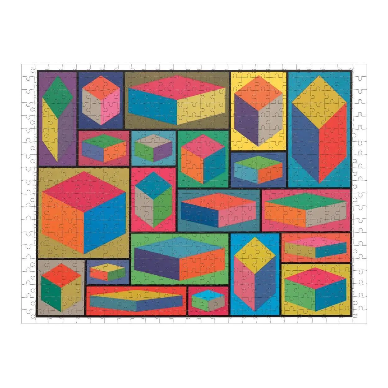 500 Piece Double Sided Sol Lewitt Puzzle