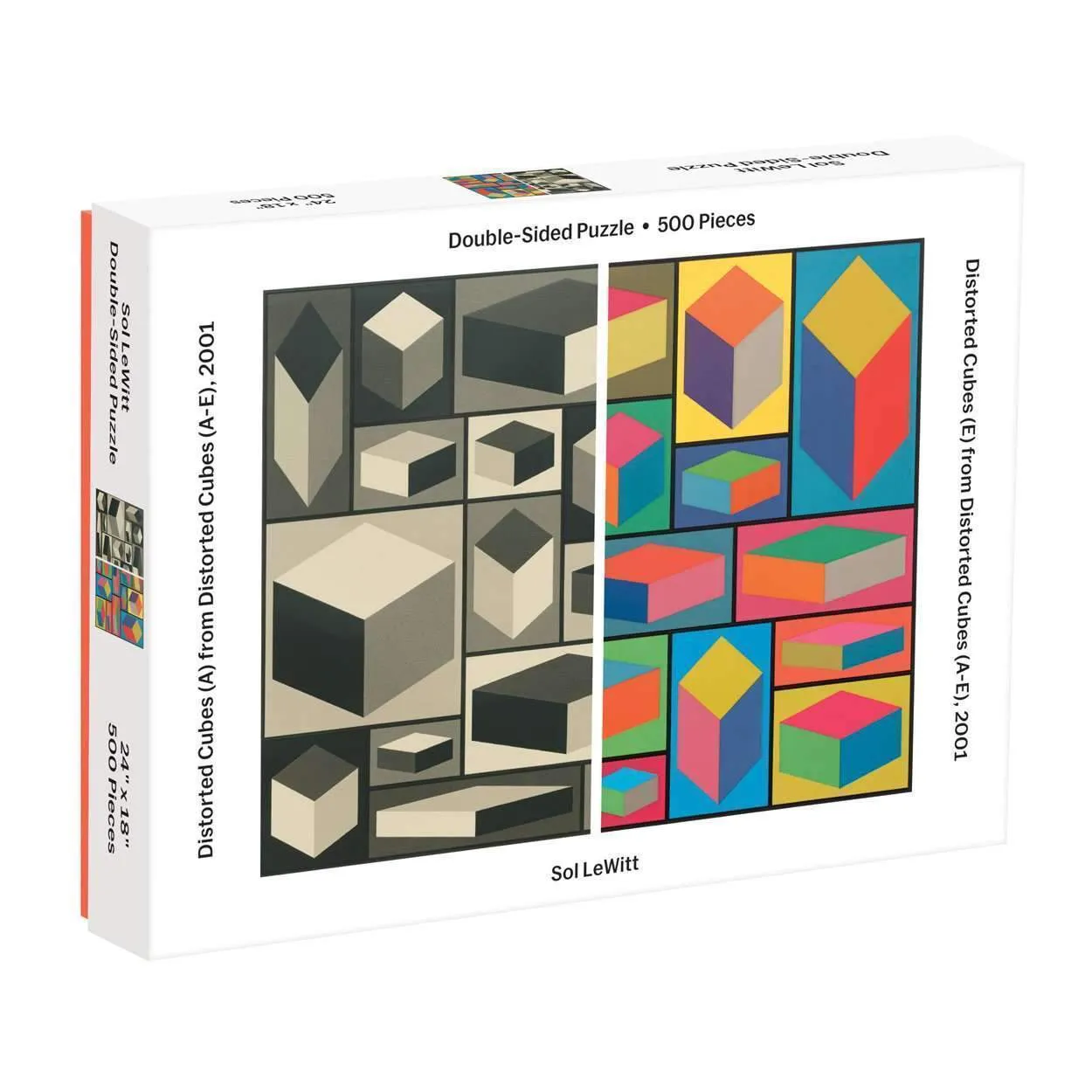 500 Piece Double Sided Sol Lewitt Puzzle