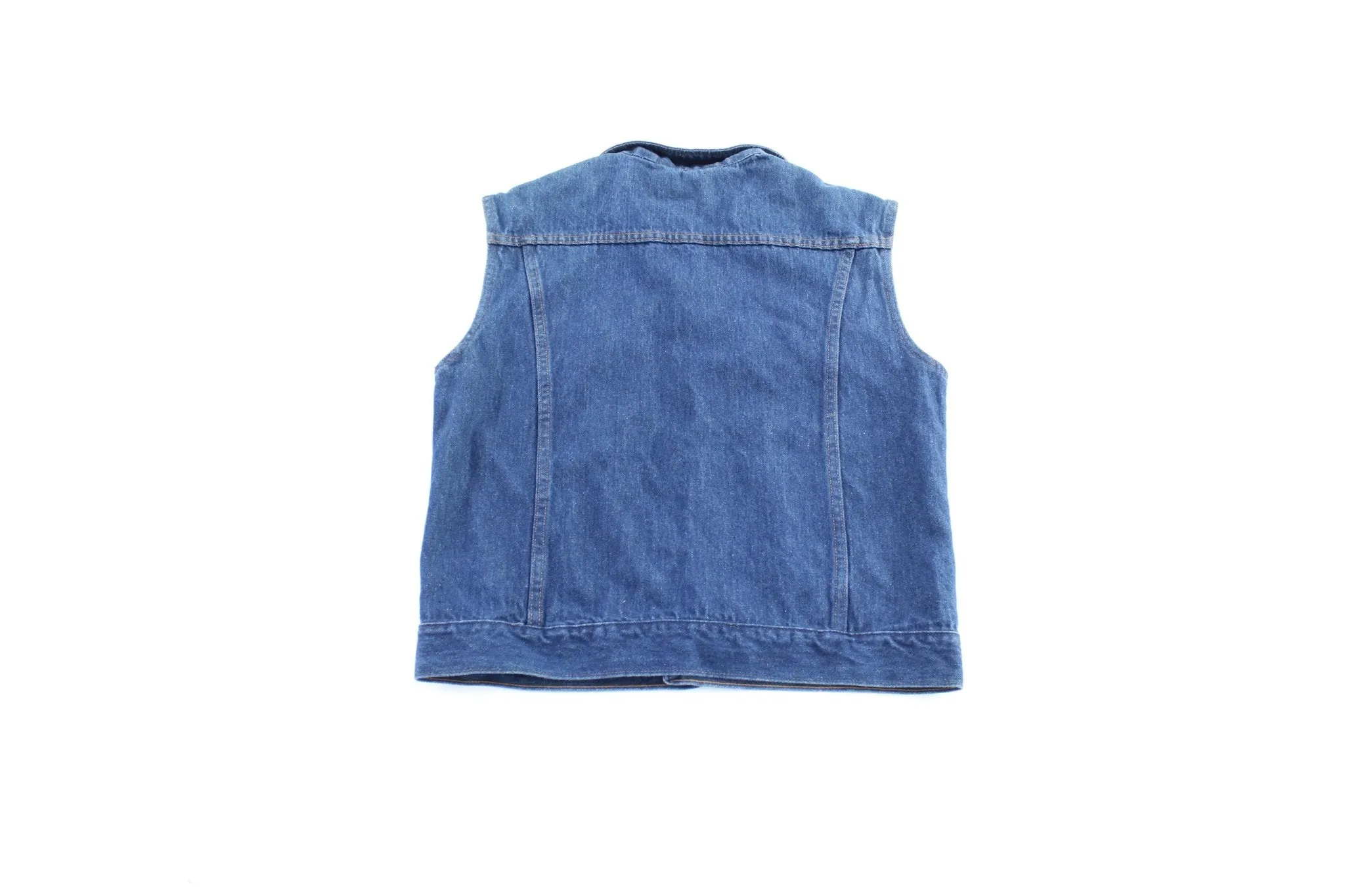 80's Levi's Cowden Dark Wash Denim Vest