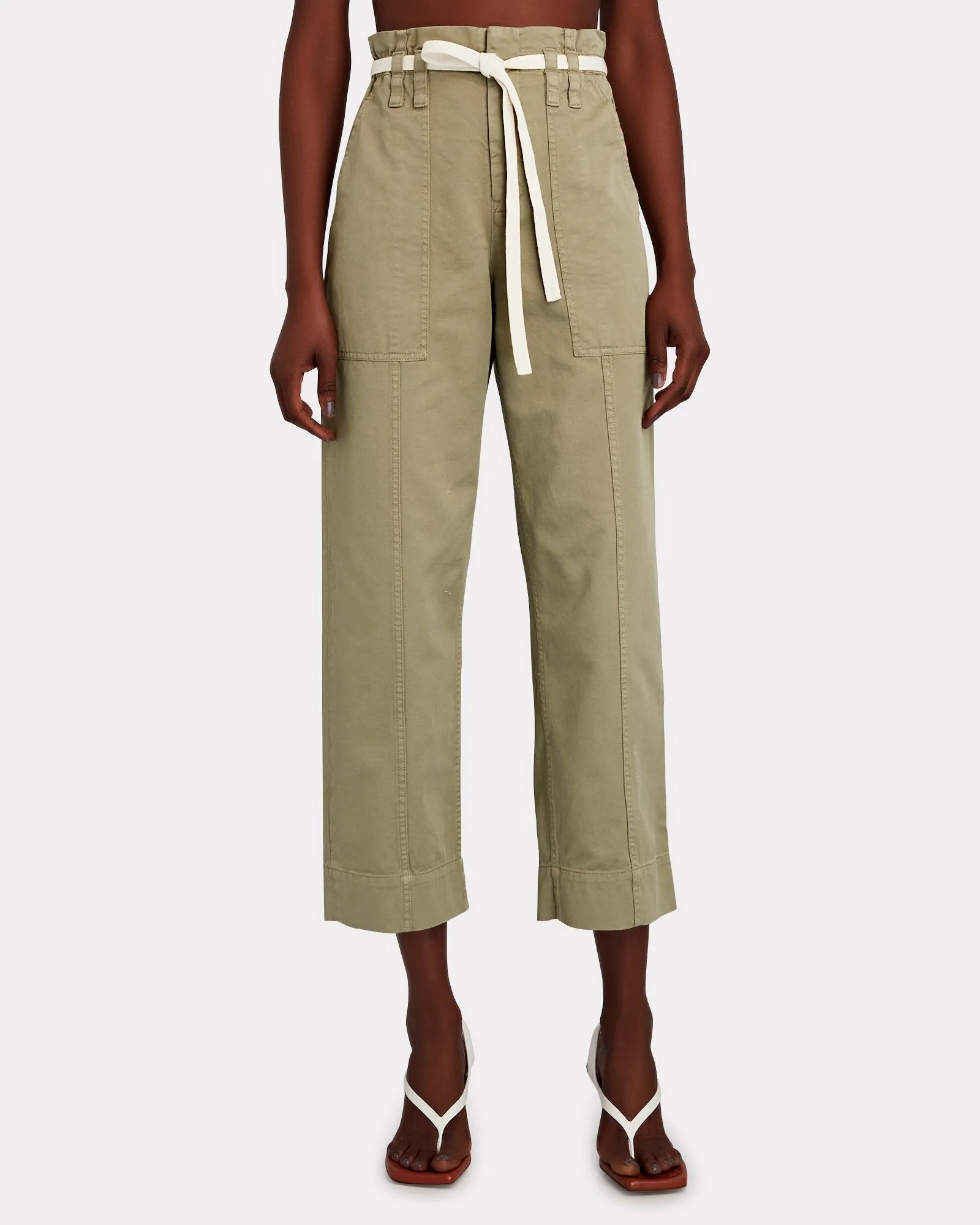 A.L.C. Augusta Belted Paperbag Cargo Pants