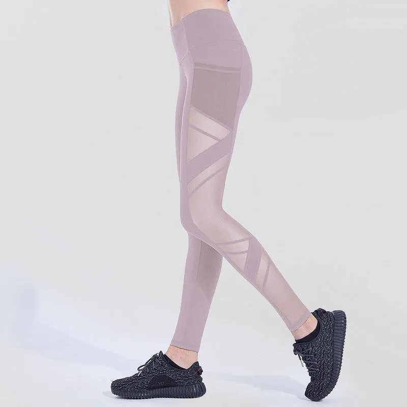 Ambitious Spirit Side Mesh Yoga Leggings