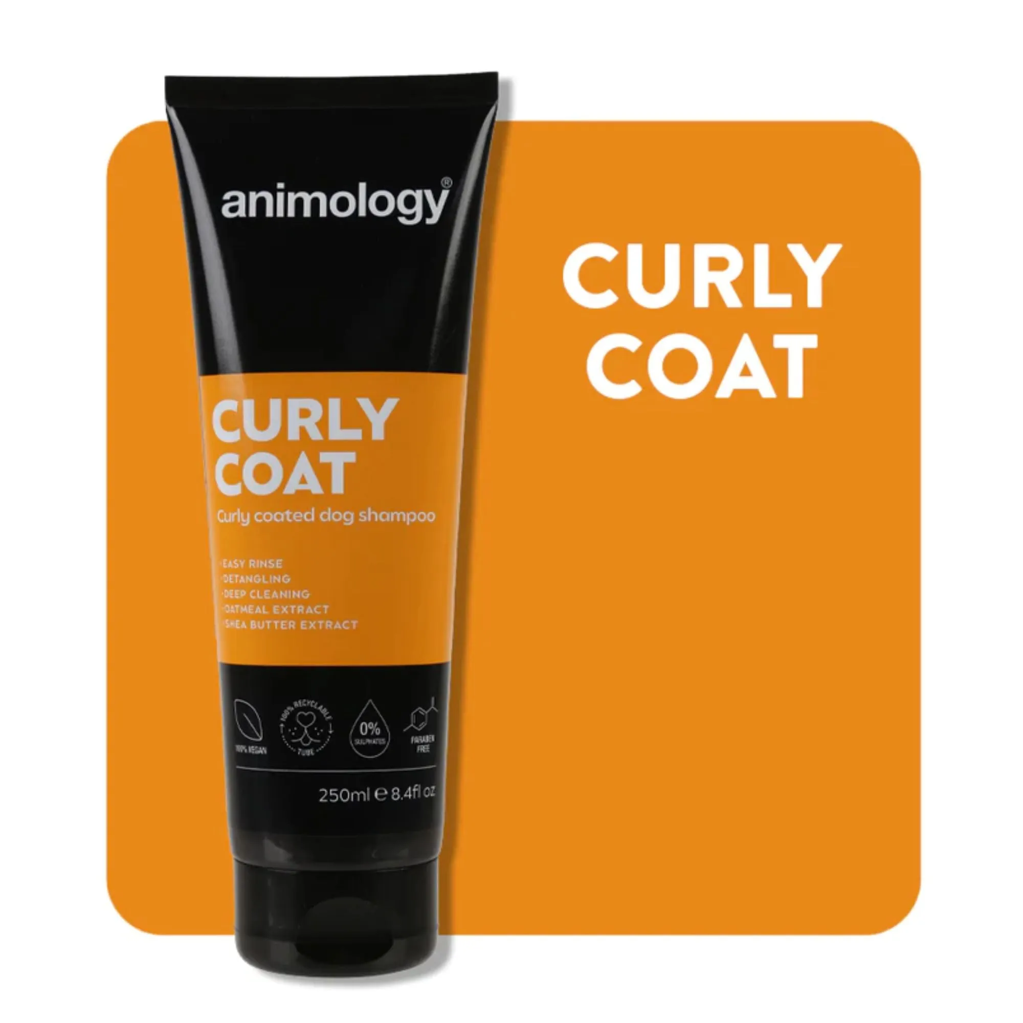 Animology Curly Coat Dog Shampoo 6 x 250ml