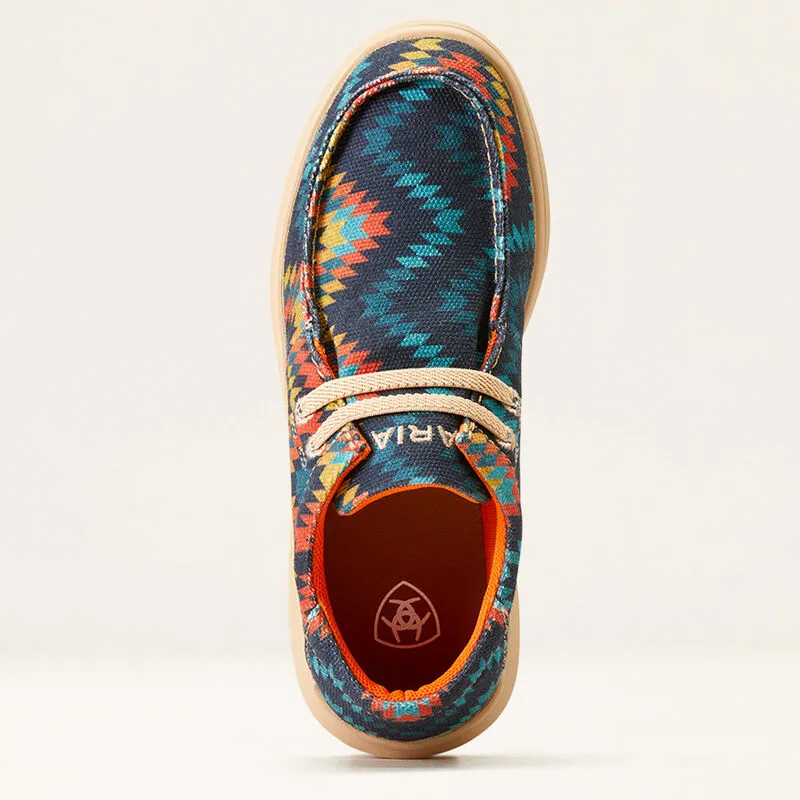 Ariat Youth Hilo in Blue Aztec