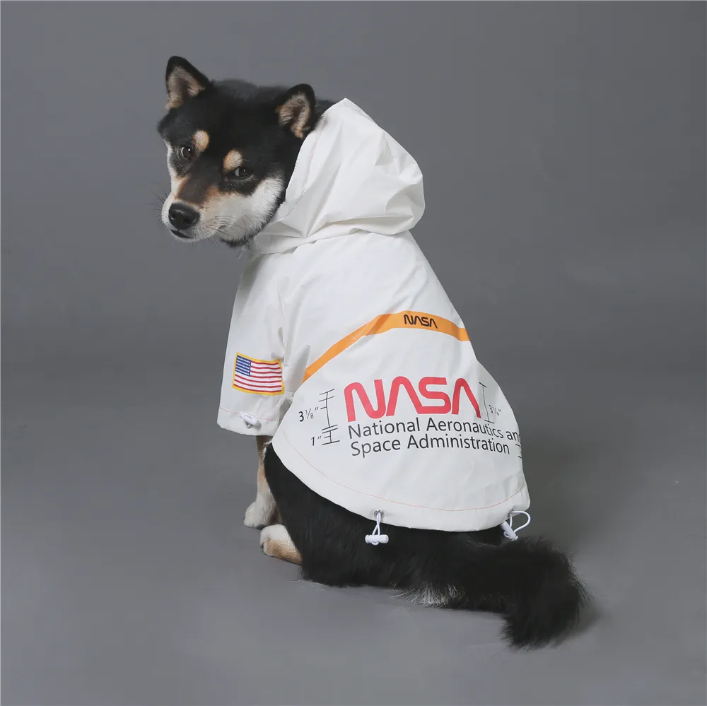 Astronaut Raincoat for French Bulldog (WS213)