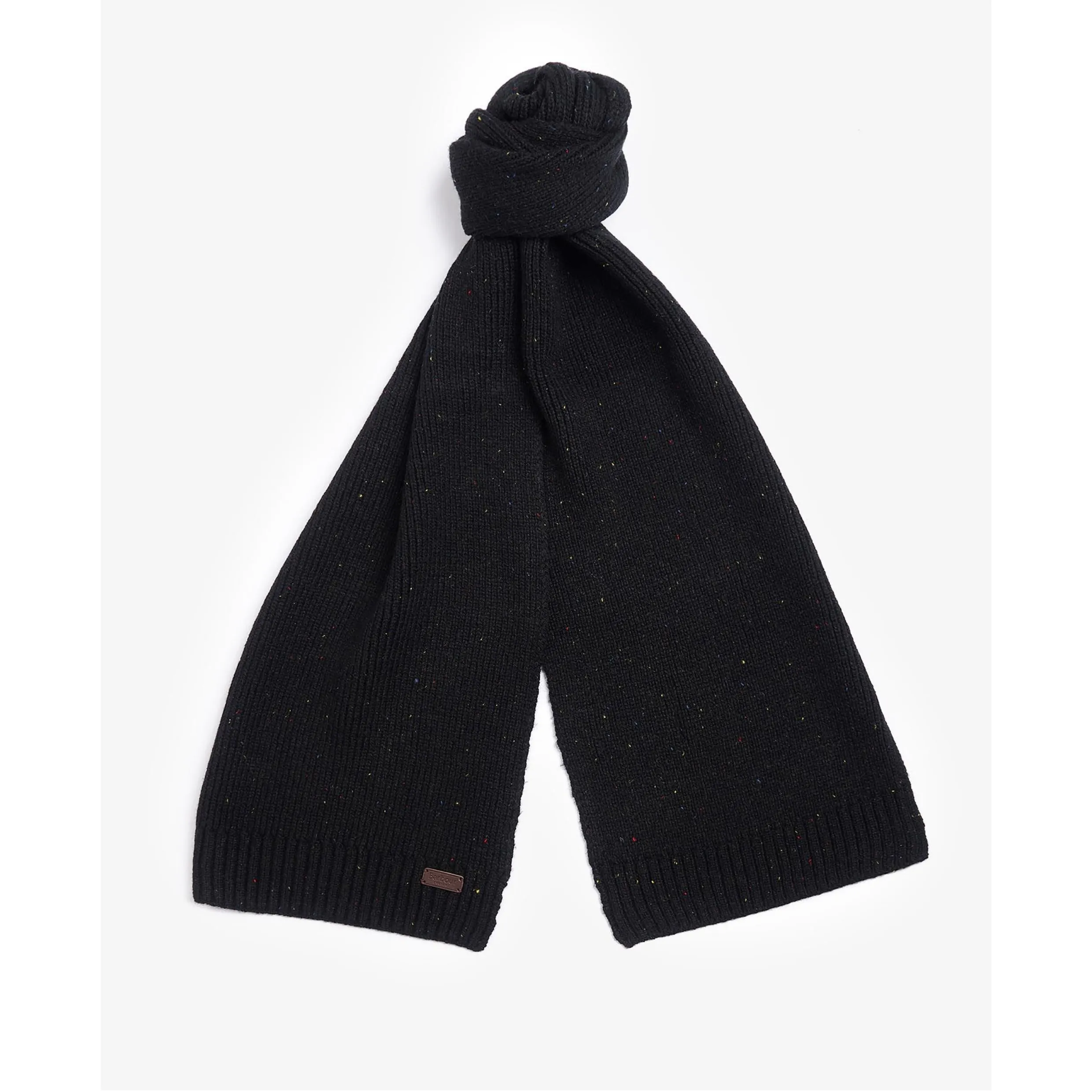 Barbour Carlton Fleck Beanie & Scarf Gift Set Black MGS0047BK31