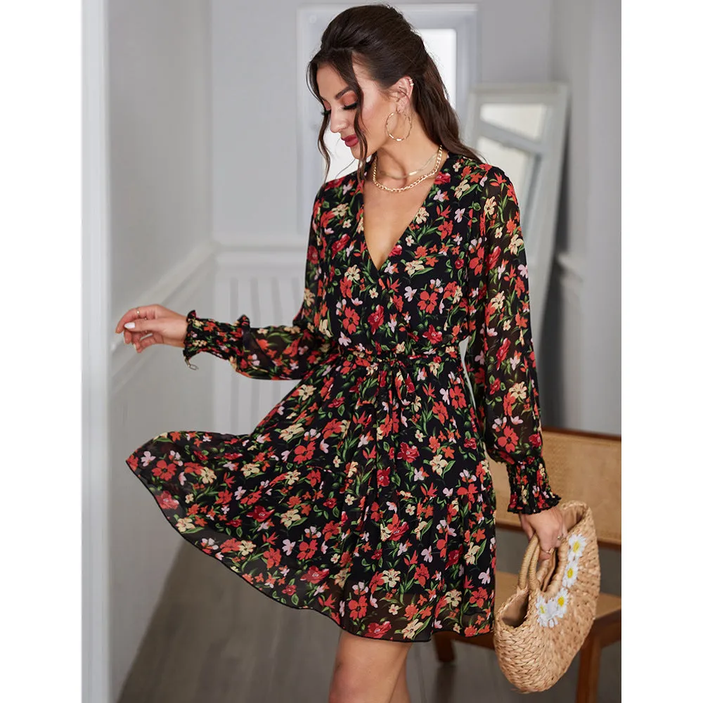 Bash Floral Tiered Babydoll Dress - FINAL SALE