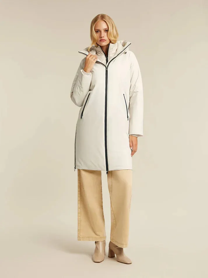 Beaumont Haven Kit White/Grey Raincoat