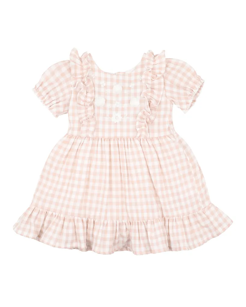 Bebe S24 Morgan Gingham Dress