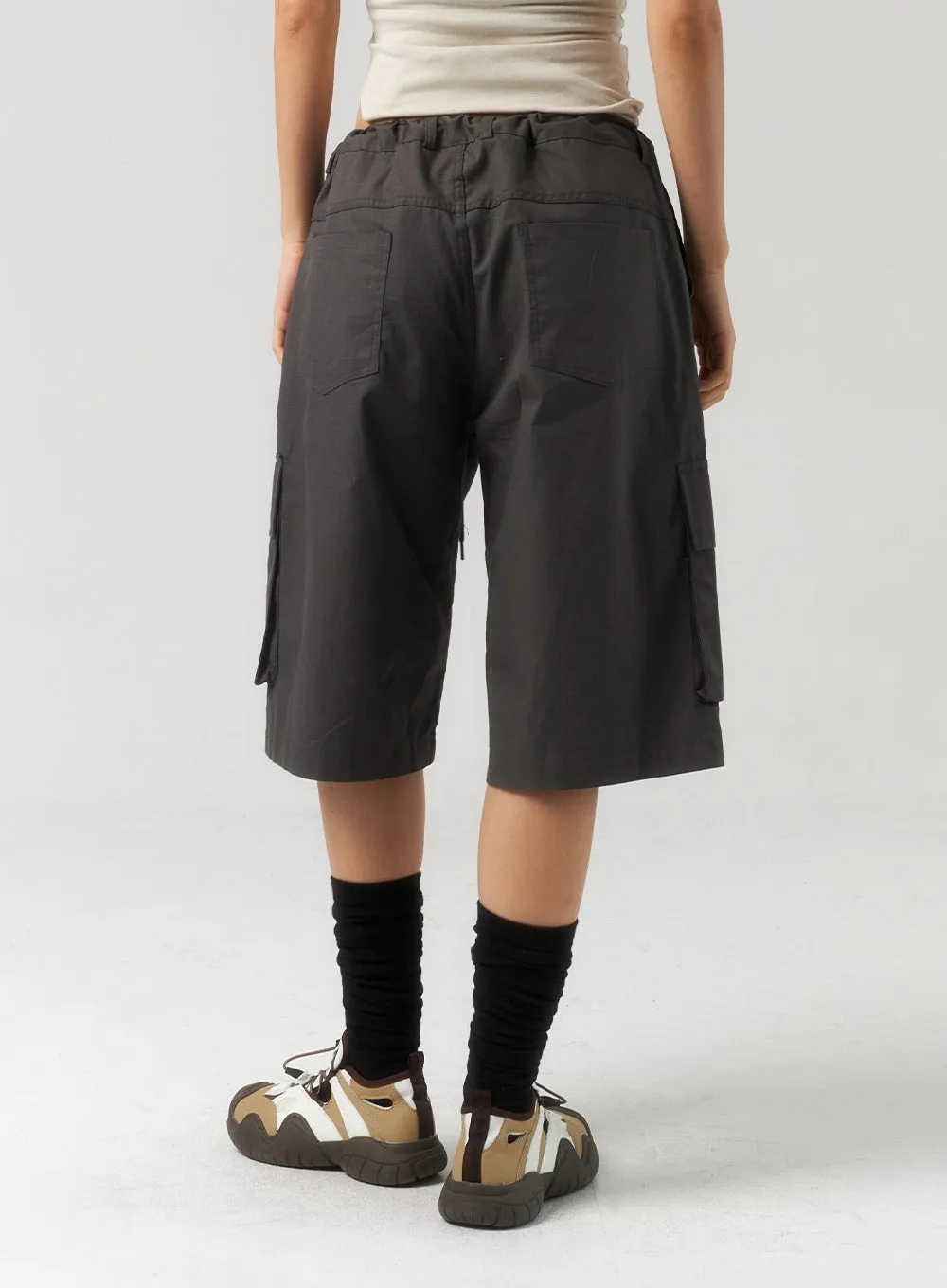 Bermuda Cargo Cotton Pants CU322