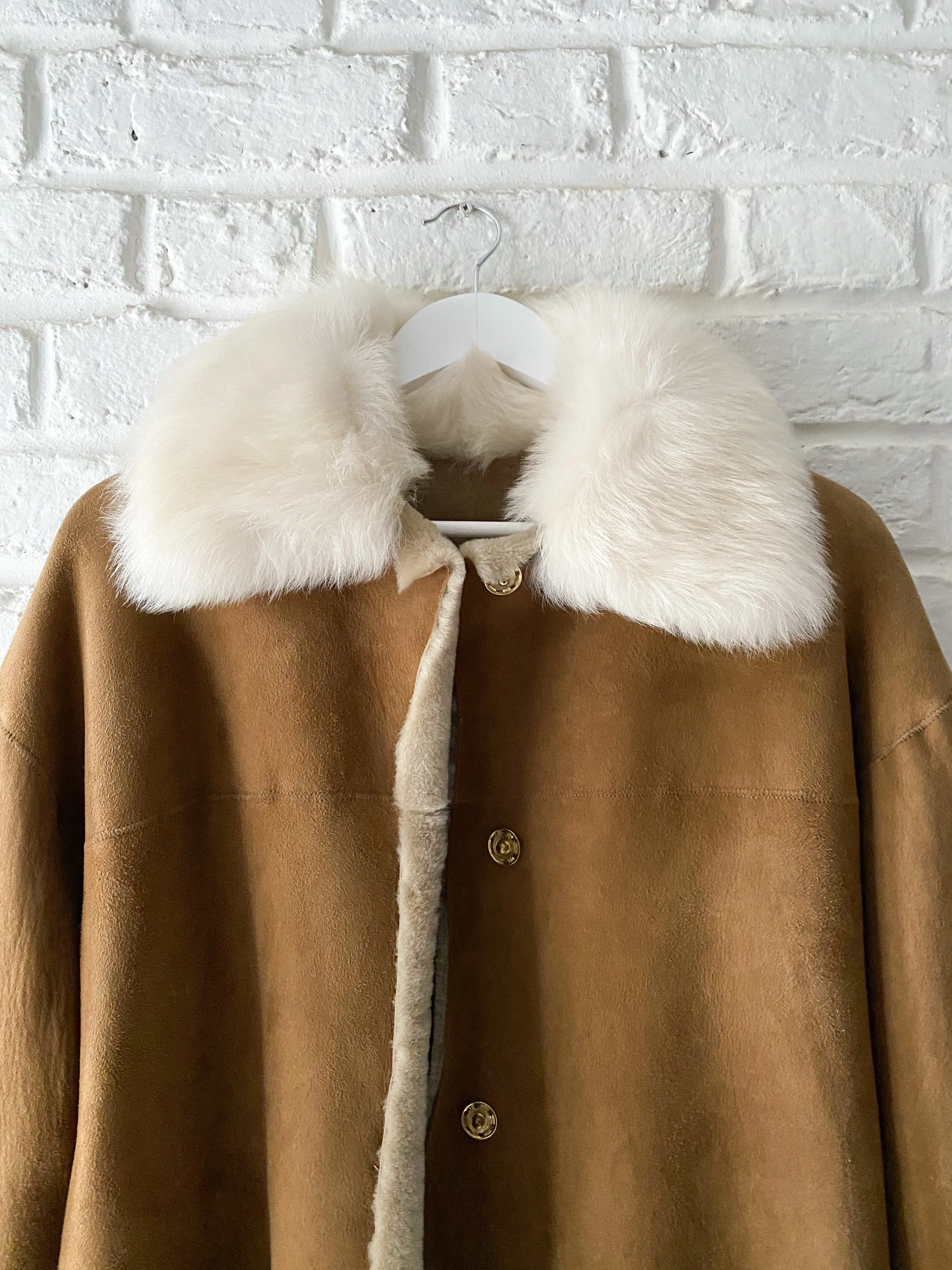 Biscuit Toscana Trim Car Coat