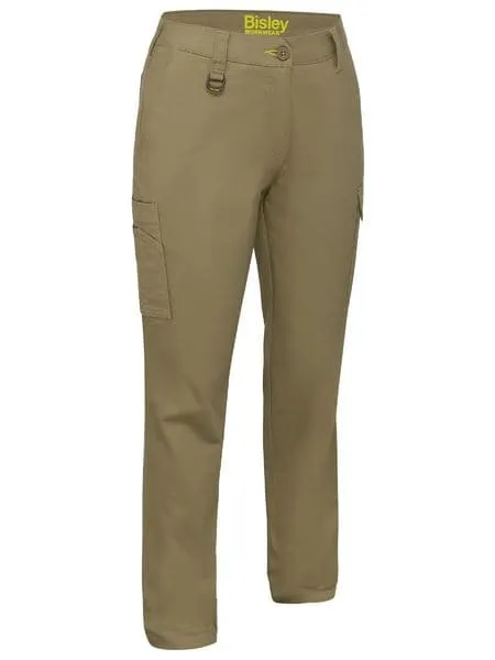 Bisley Women's Stretch Cotton Cargo Pants BPLC6008