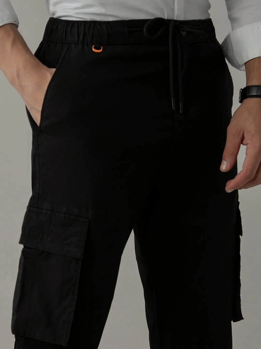 Black Cargo Pants