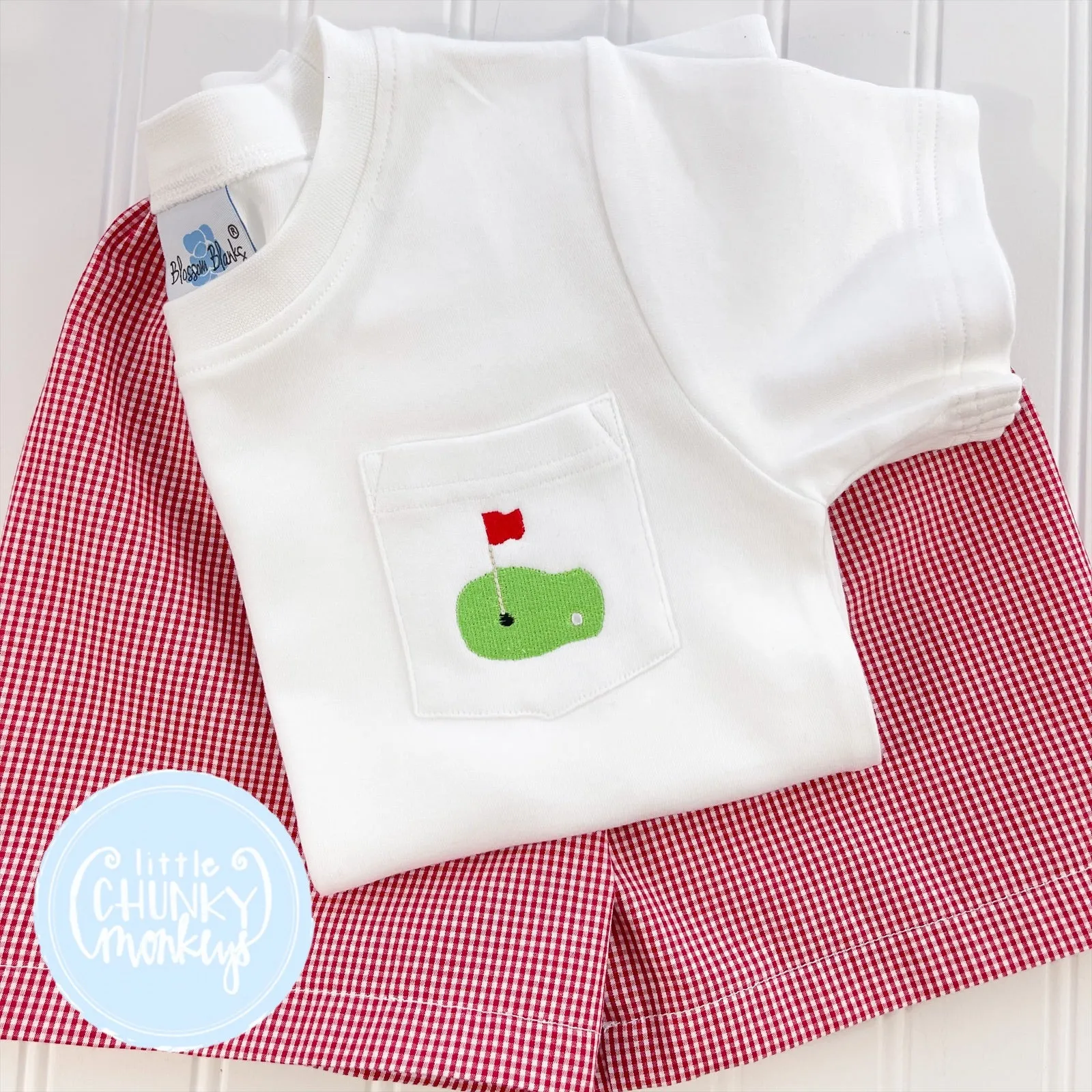 Boy Pocket Shirt - Mini Golf