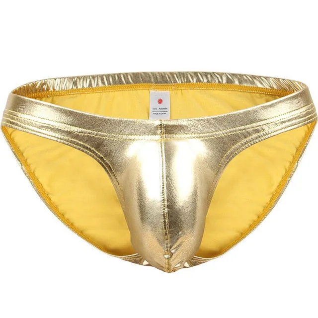 Bright Faux Leather Underwear