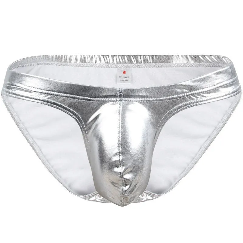 Bright Faux Leather Underwear