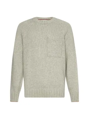 Brunello Cucinelli Chest-Pocket Crewneck Jumper