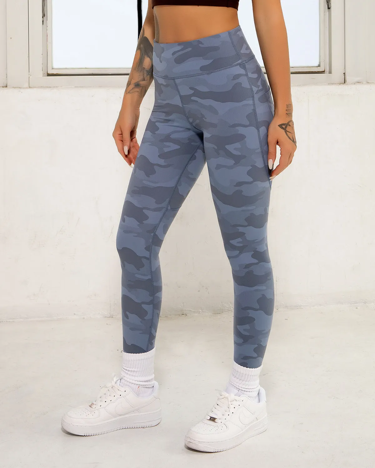 Butt Lifting Camouflage Women leggings