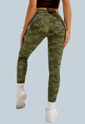 Butt Lifting Camouflage Women leggings