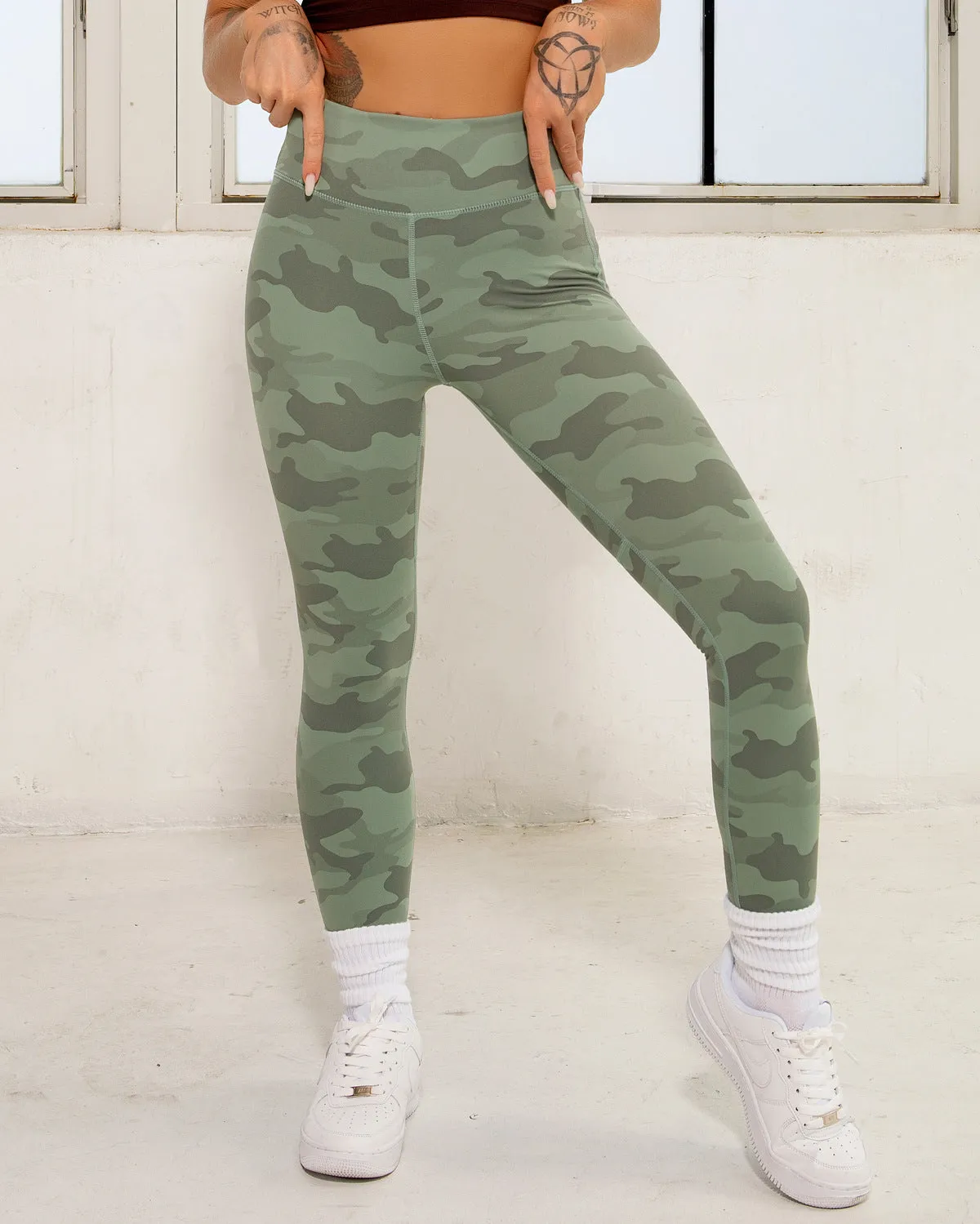 Butt Lifting Camouflage Women leggings