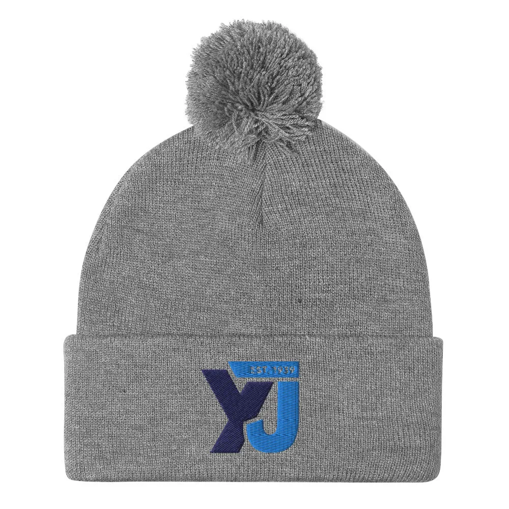 Camp YJ Pom-Pom Knit Beanie