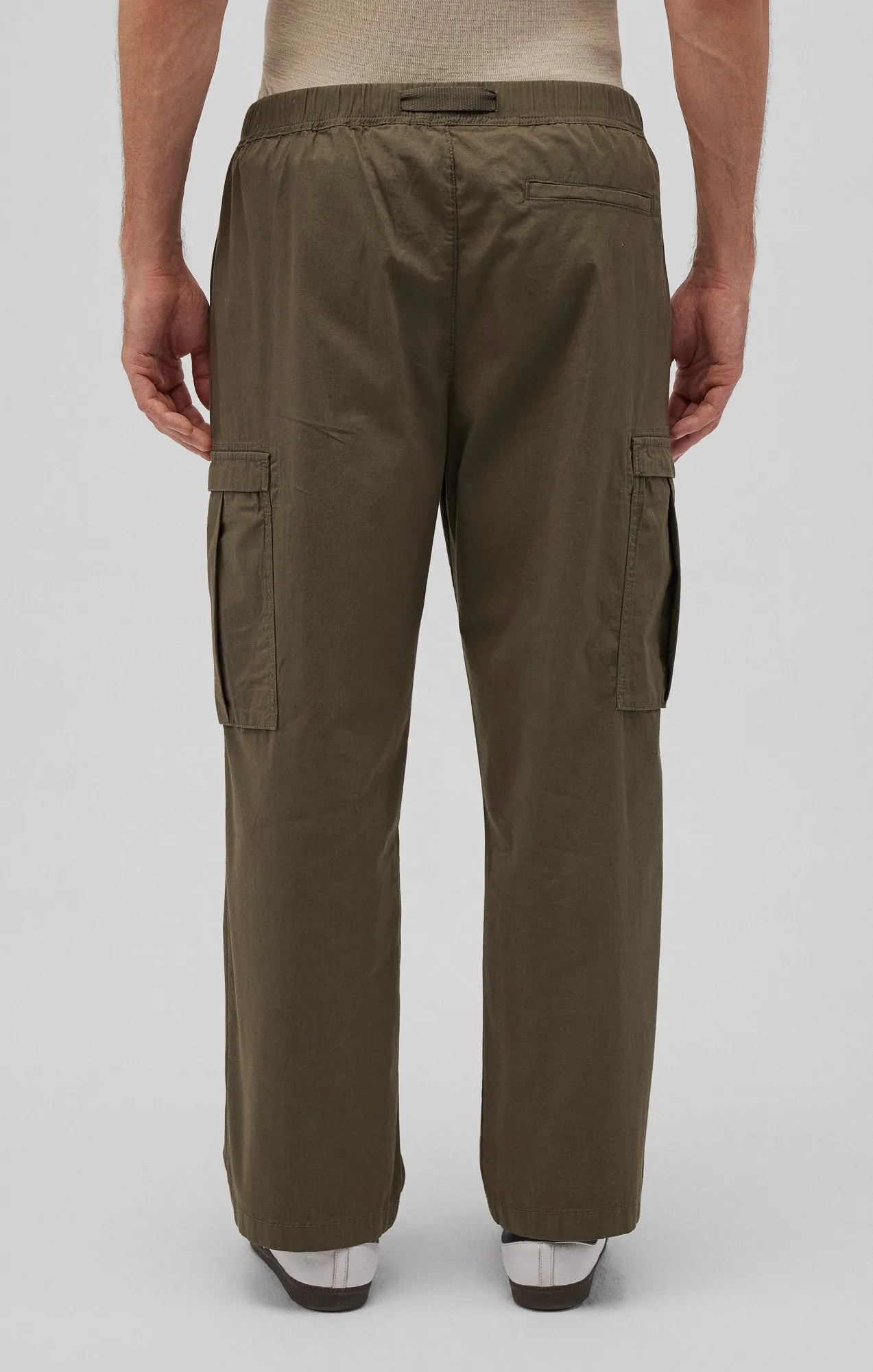 CARGO PANTS IN GRAPE LEAF