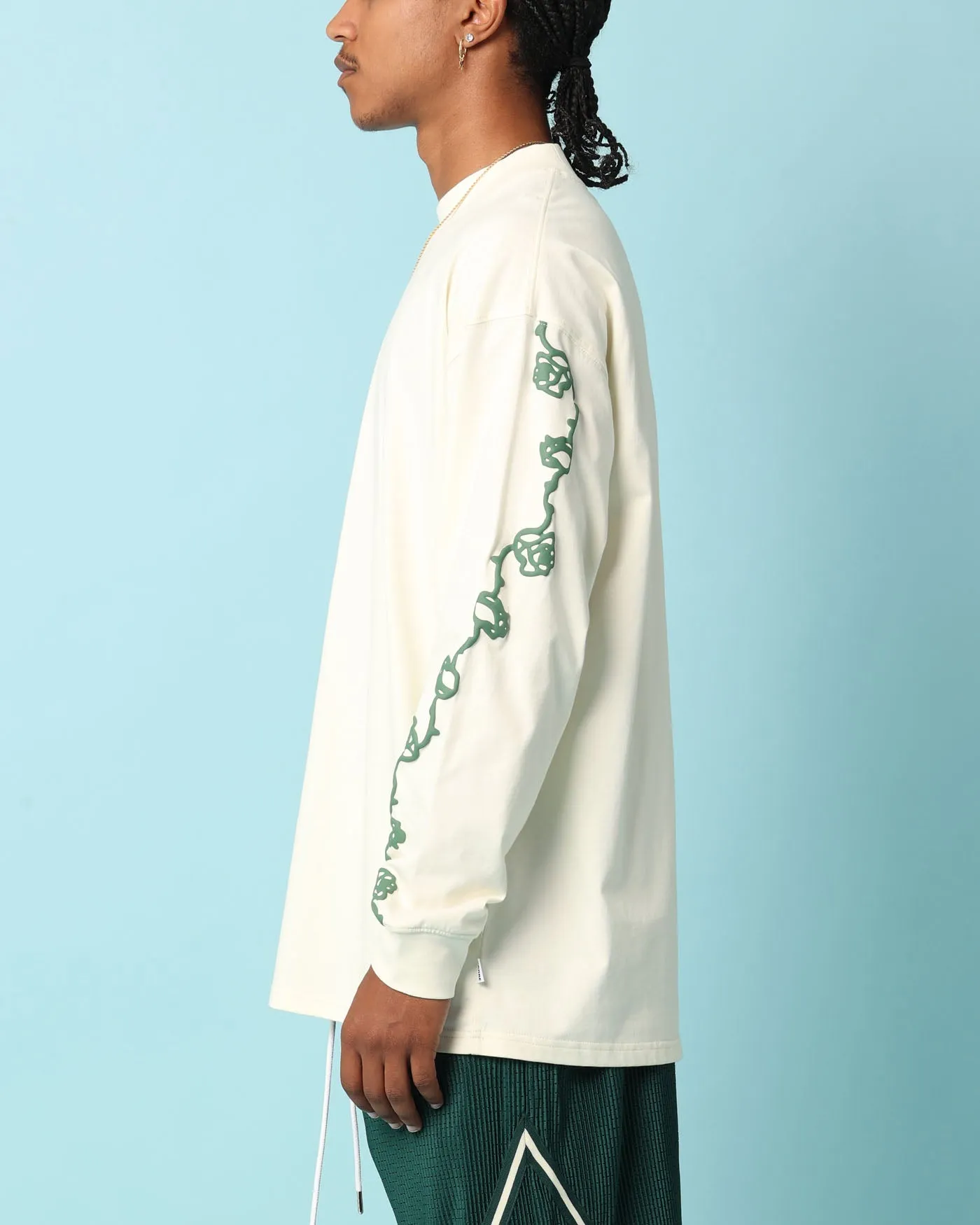 Carré Rosebowl Oversized Long Sleeve T-Shirt Off White