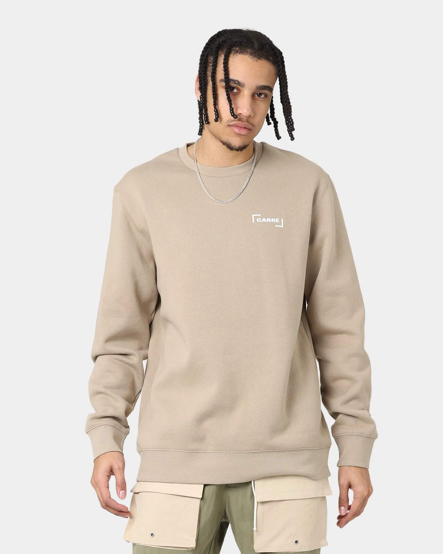 Carre Target Premium Crewneck Sand