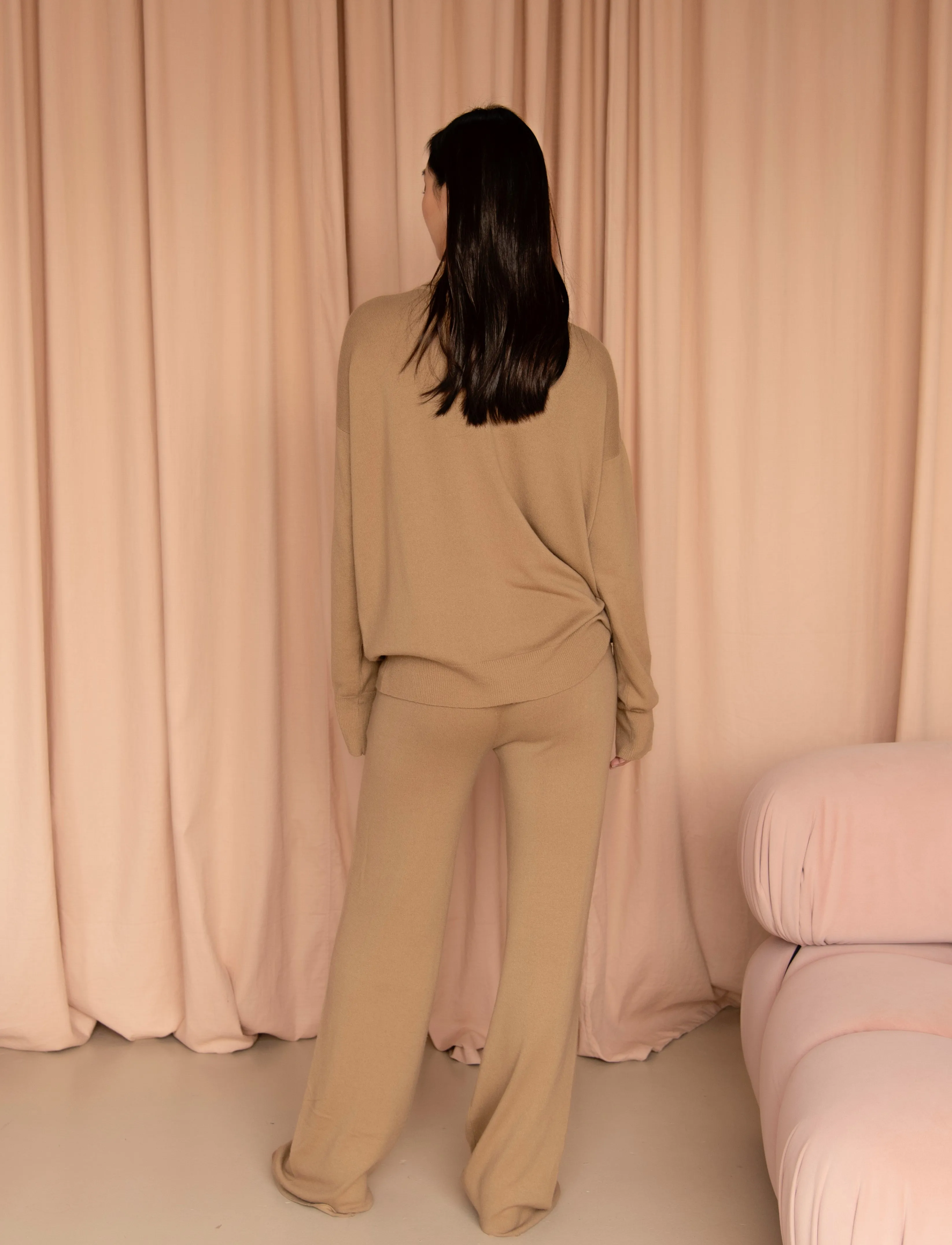 Cashmere Flare Pants