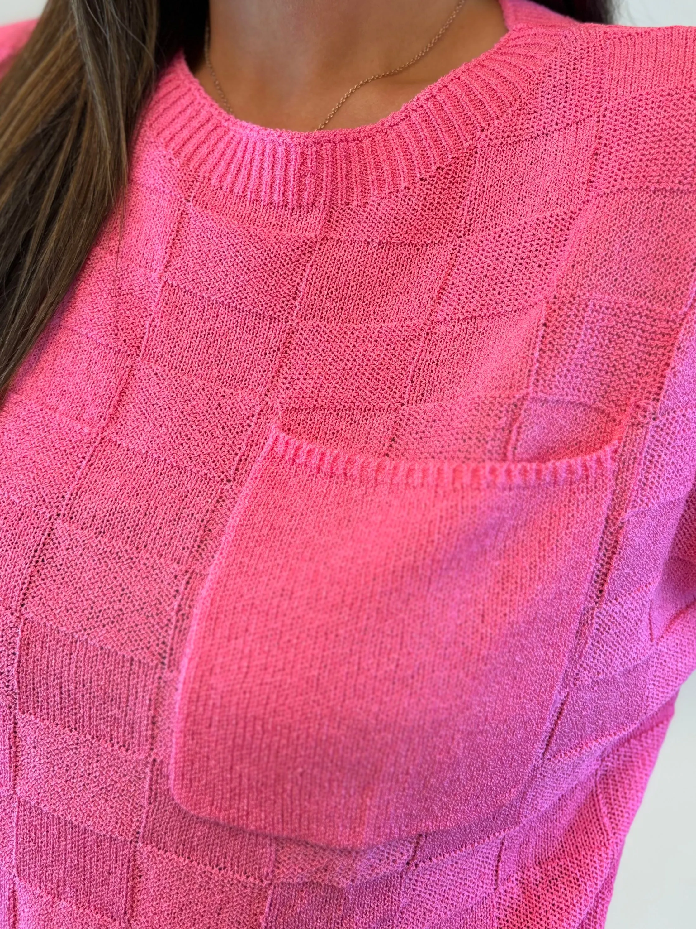 Check on It Knit Top