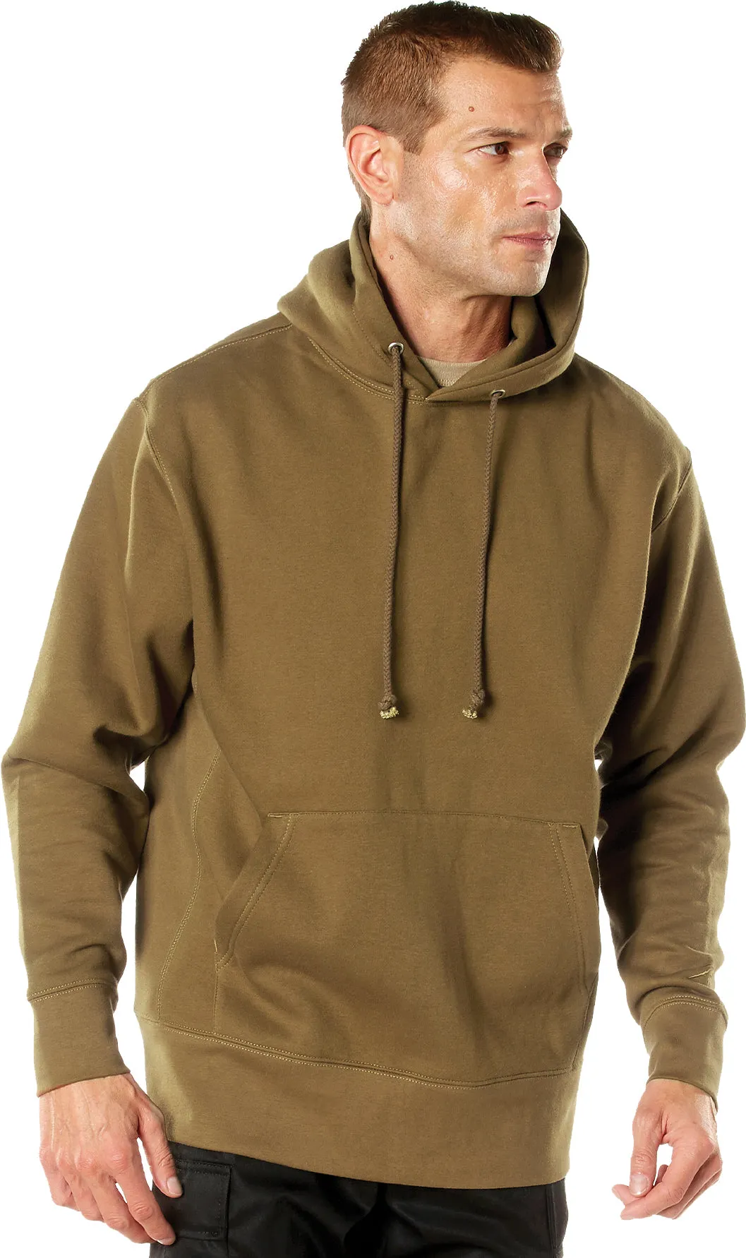 Coyote Brown Every Day Pullover Hooded Sweatshirt