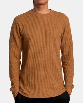 Dayshift Long Sleeve Thermal Shirt - Camel