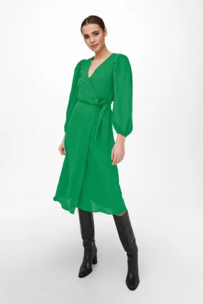 Dion Wrap Dress - Green