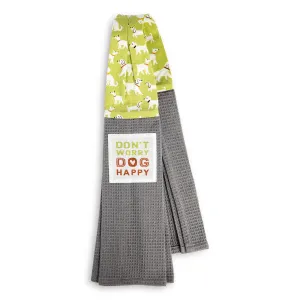 Dog Happy - Kitchen Boa Towel