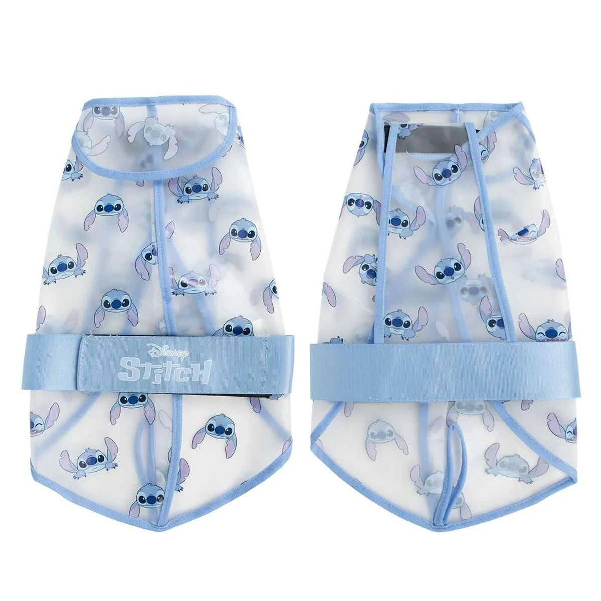 Dog raincoat Stitch Blue L