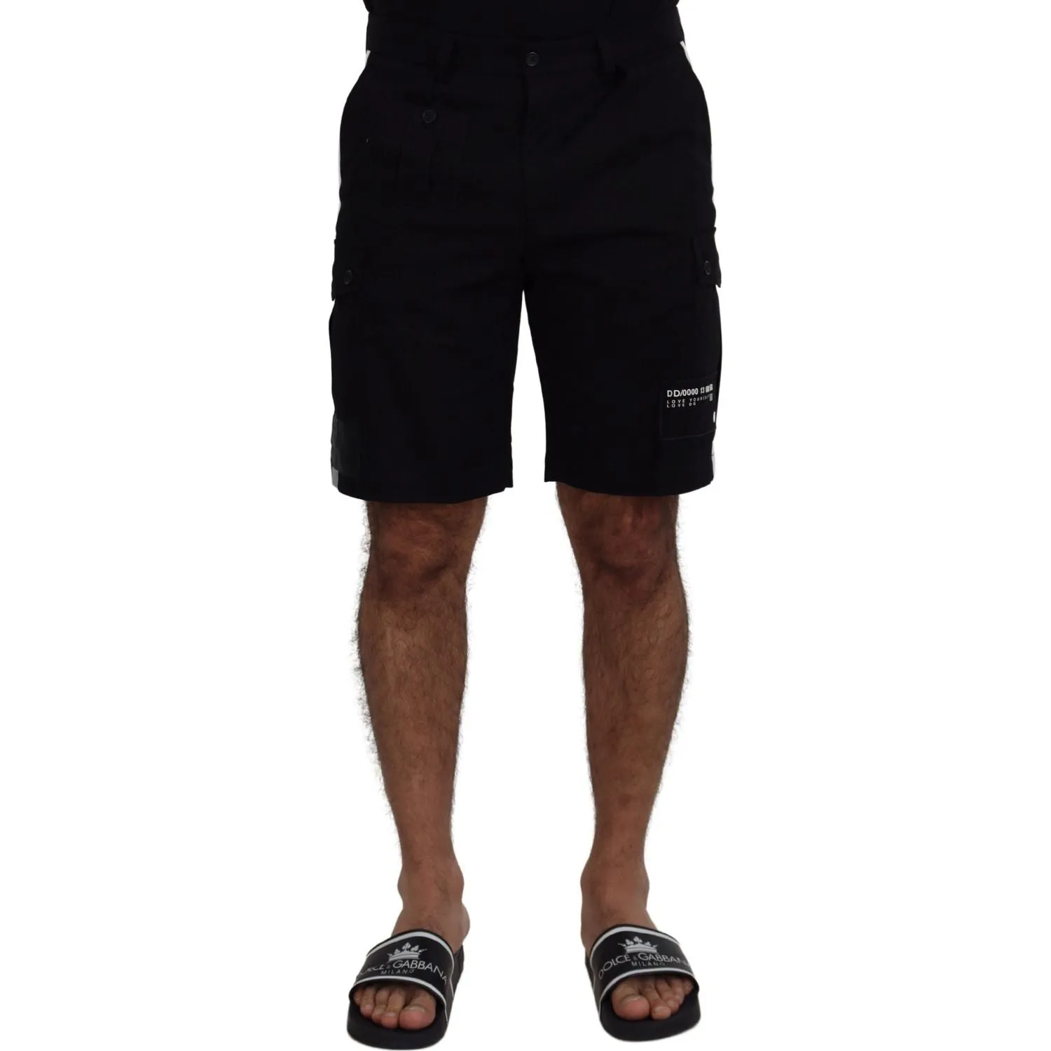 Dolce & Gabbana Elegant MainLine Black Shorts