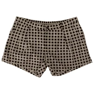 Dolce & Gabbana Elegant Polka Dot Cotton Shorts