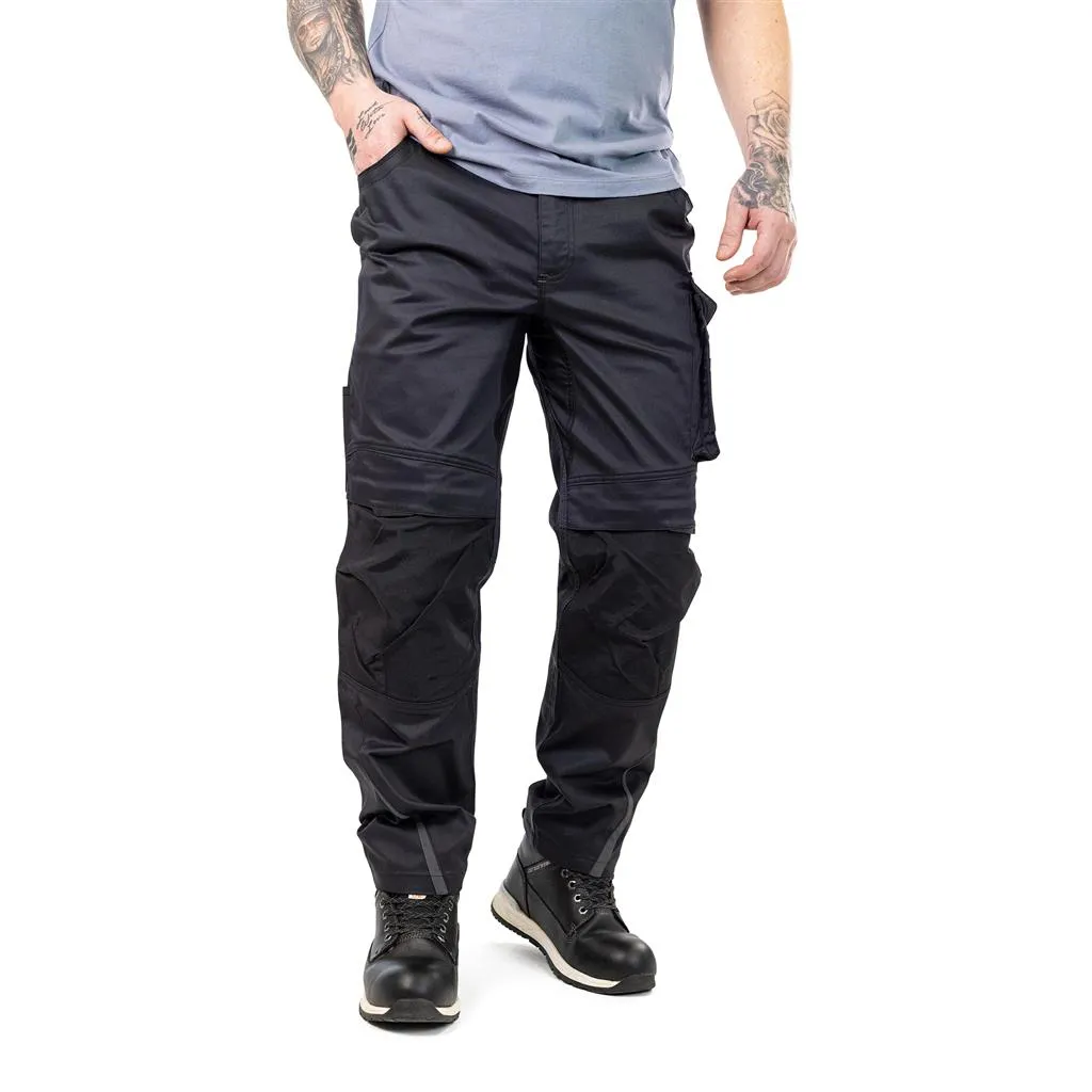 DuraDrive Regular Black 65% Polyester 33% Cotton 2% Spandex INFINITY Cargo Work Pant