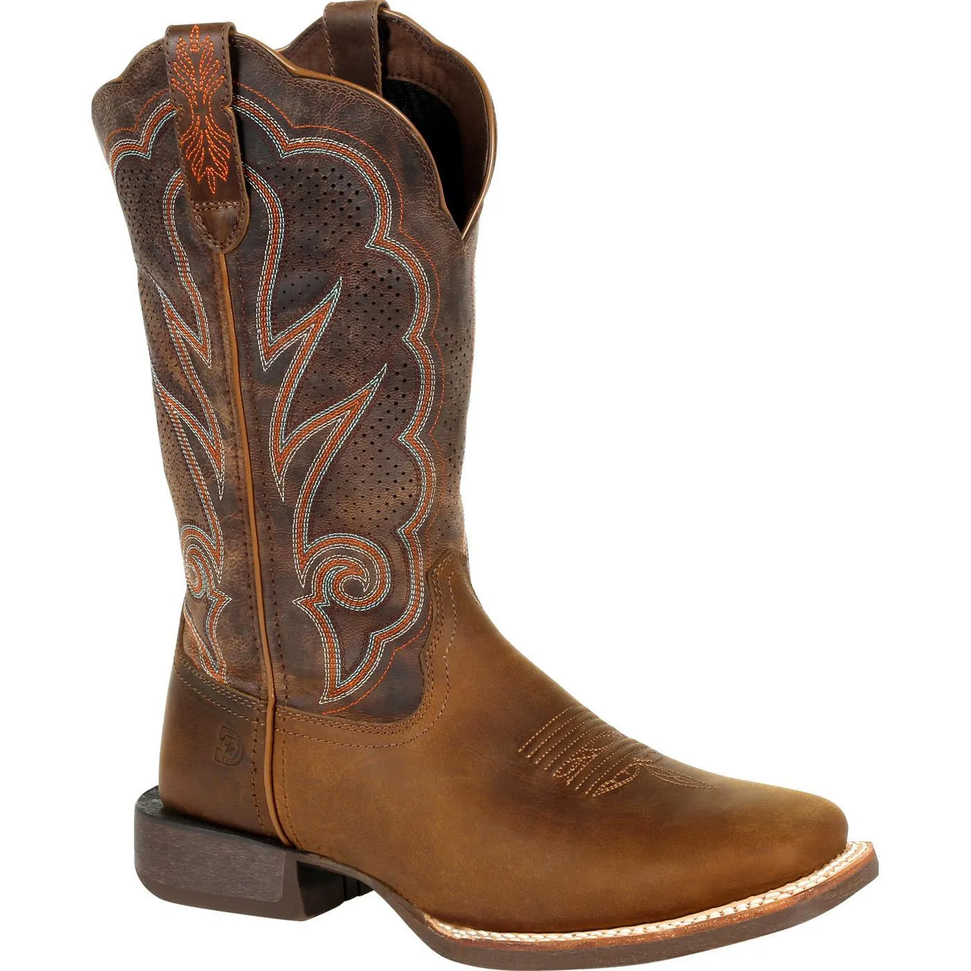 Durango® Lady Rebel Pro™  Women's Cognac Ventilated Western Boot