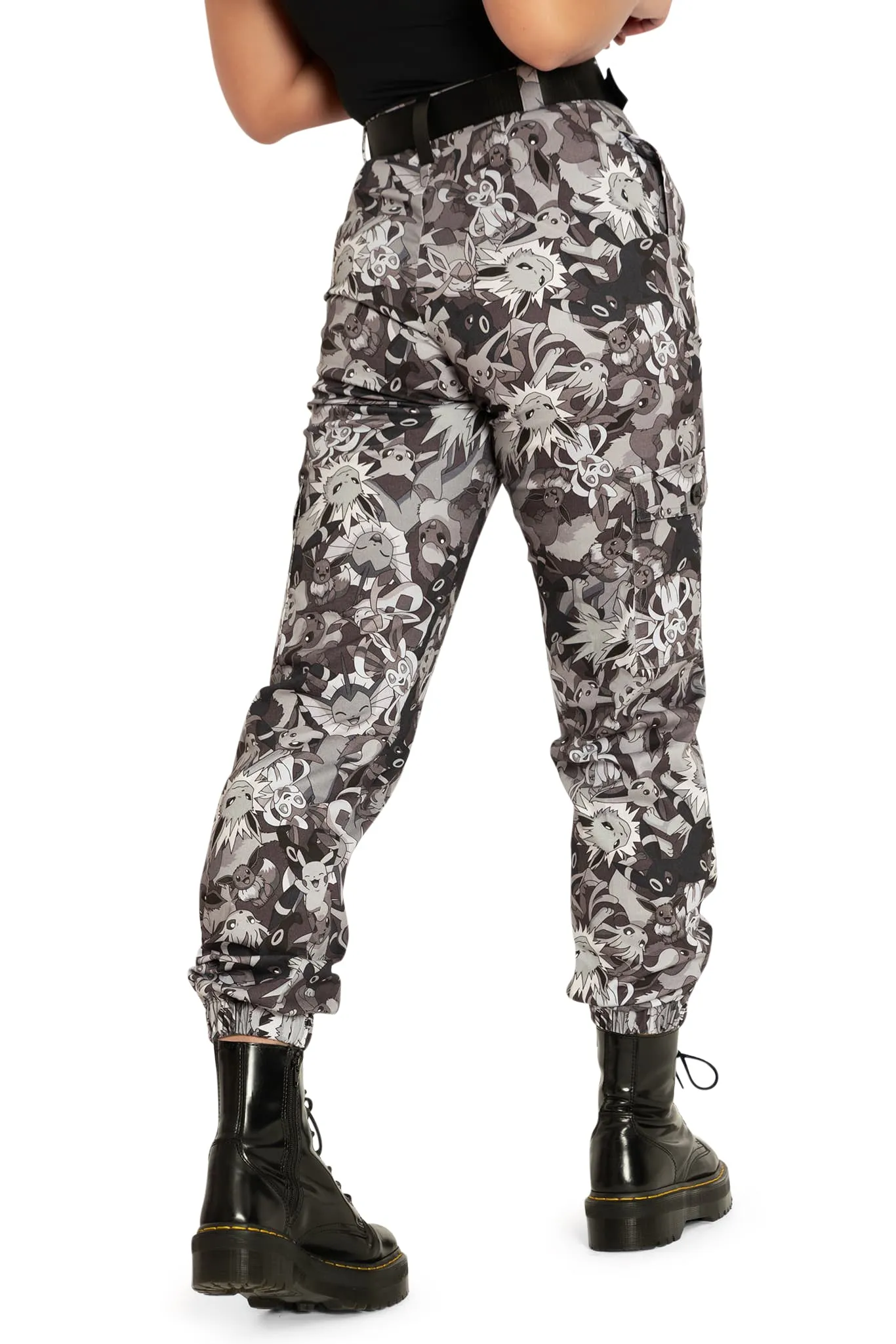 Eevee Evolution Camo Cargo Pants