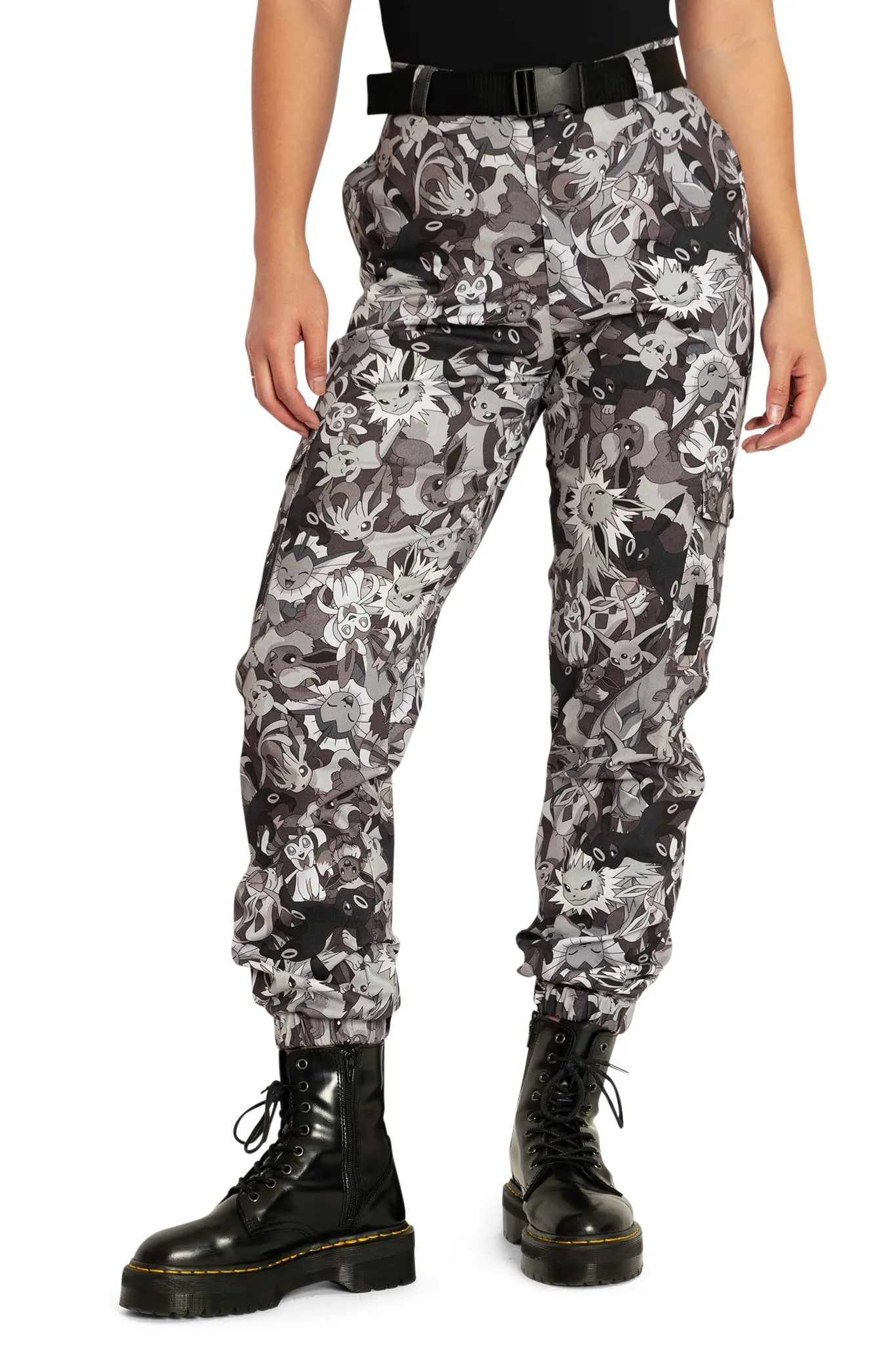 Eevee Evolution Camo Cargo Pants