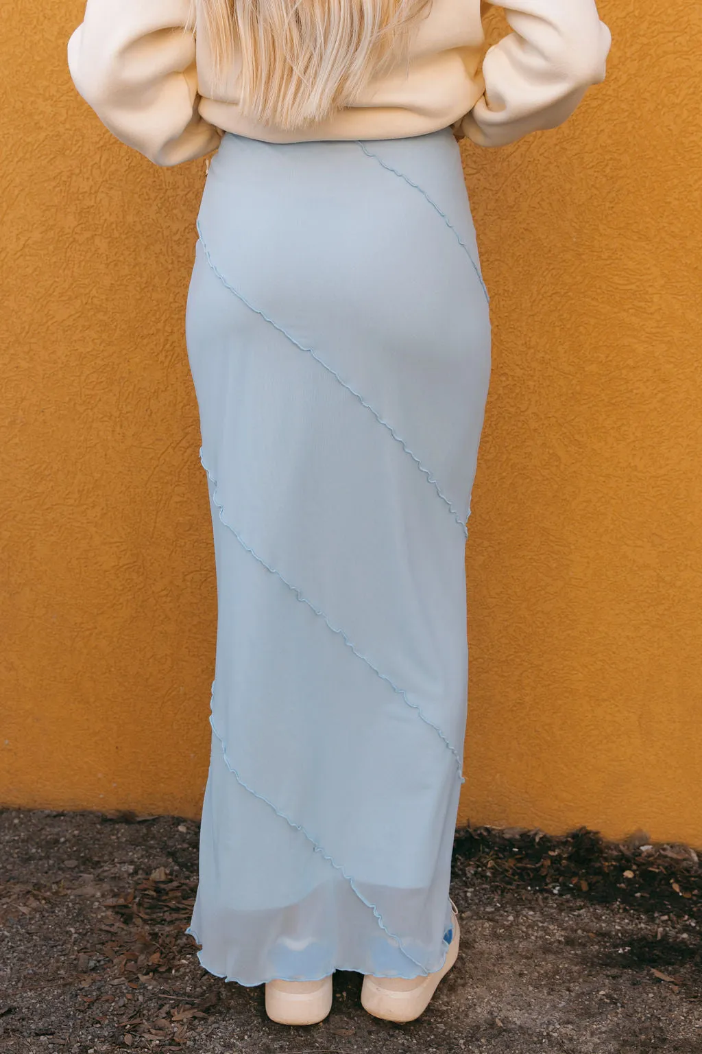 Elsa Skirt-Baby Blue