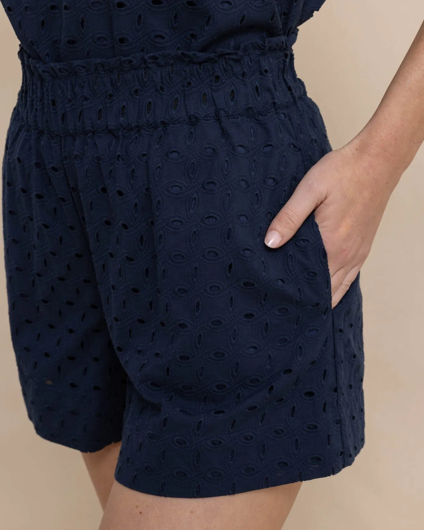 Elyse Eyelet Short