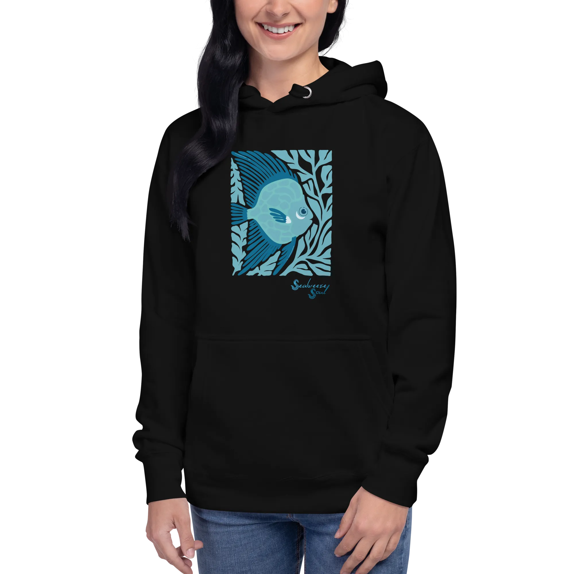 Fish One Hoodie ~ Seabreeze Soul