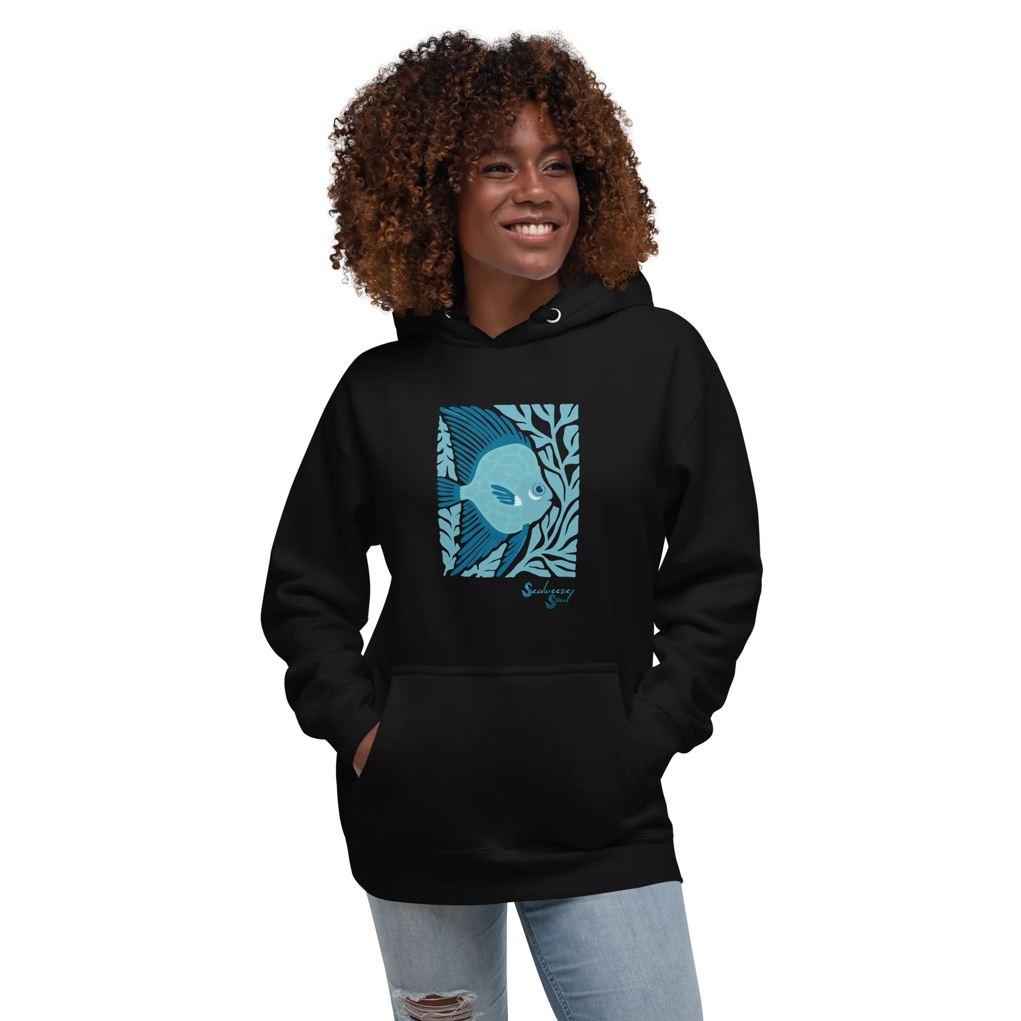 Fish One Hoodie ~ Seabreeze Soul