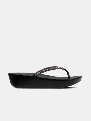 Fitflop Women's Linny Pearl Stud Leather Toe-Post Sandals